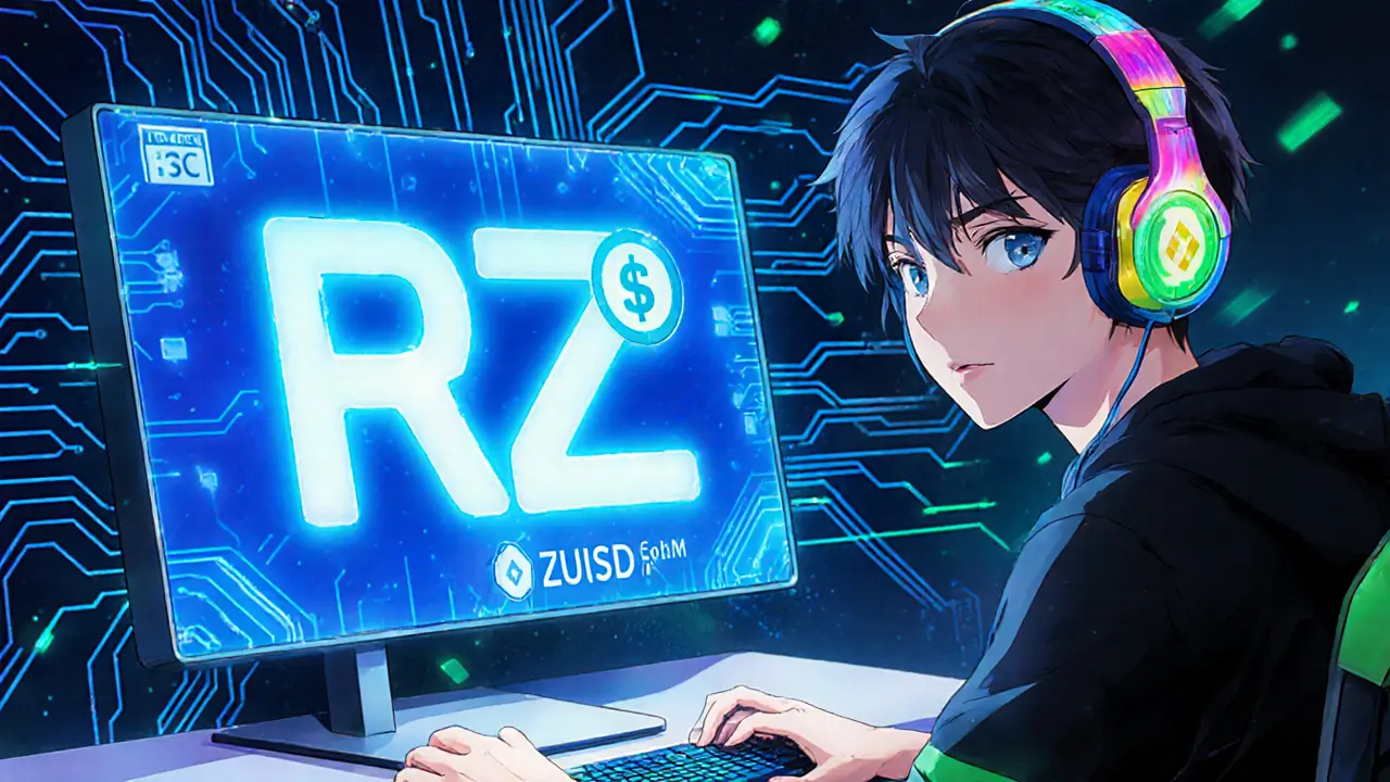 RZUSD Explained: Gaming‑Focused USD‑Pegged Stablecoin on Binance Smart Chain
