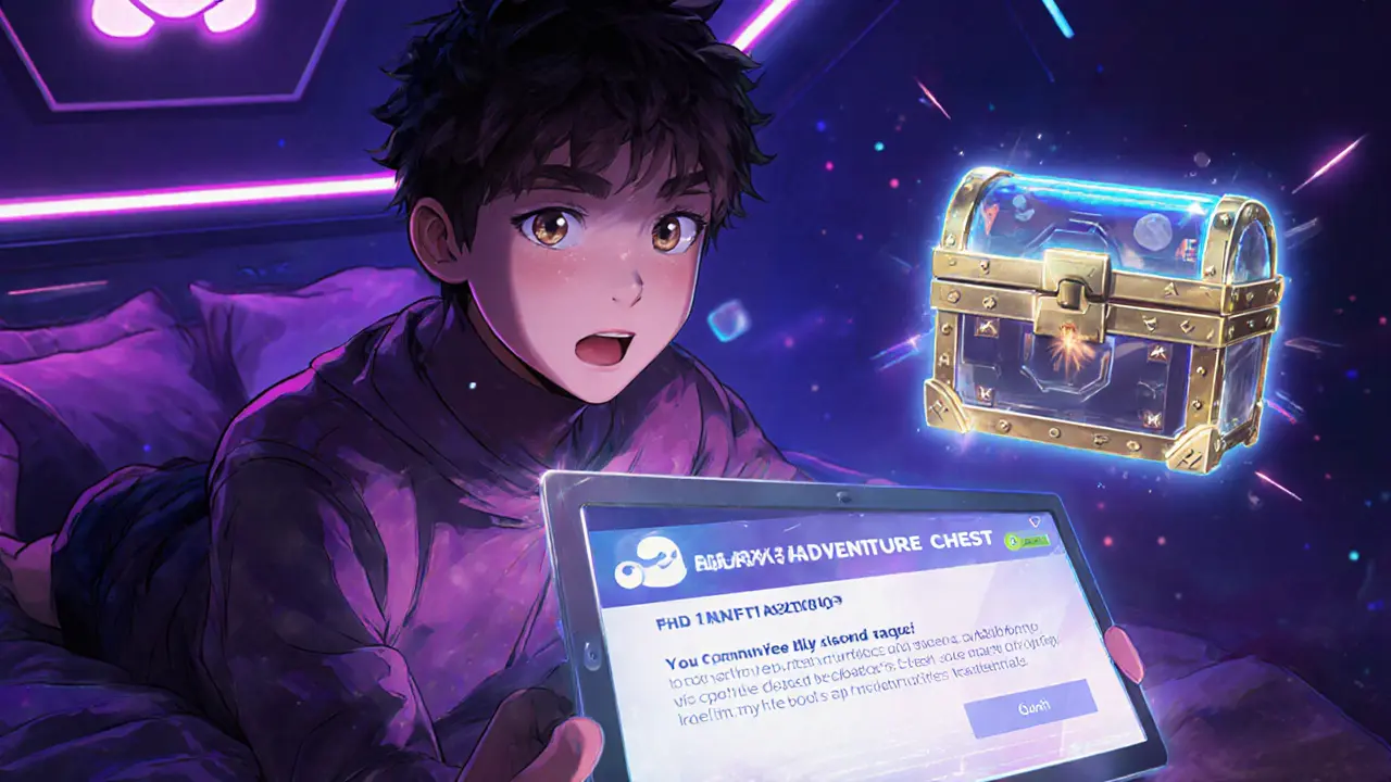 Galaxy Adventure Chest NFT Airdrop Details 2025