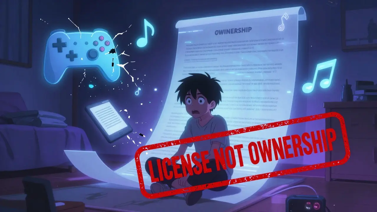 Digital Ownership Rights and Licensing: What You Really Own Online