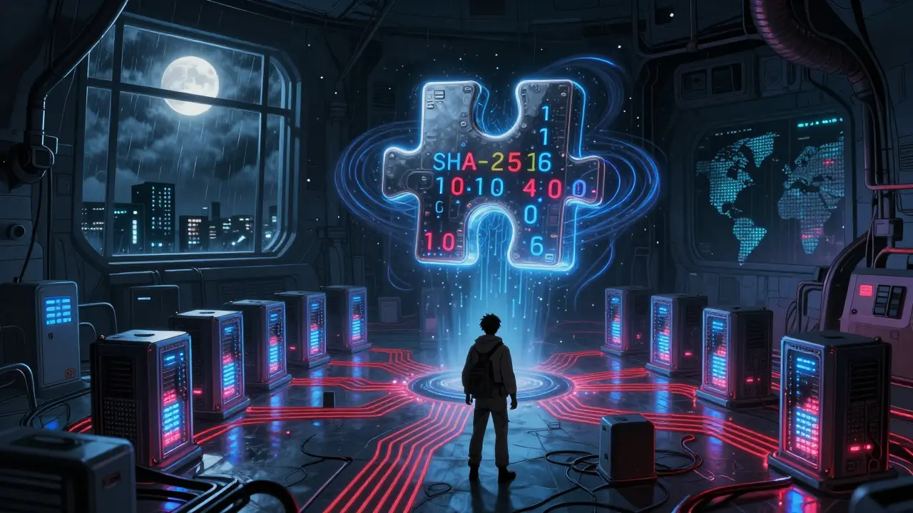 Why Proof of Work Makes Bitcoin Secure