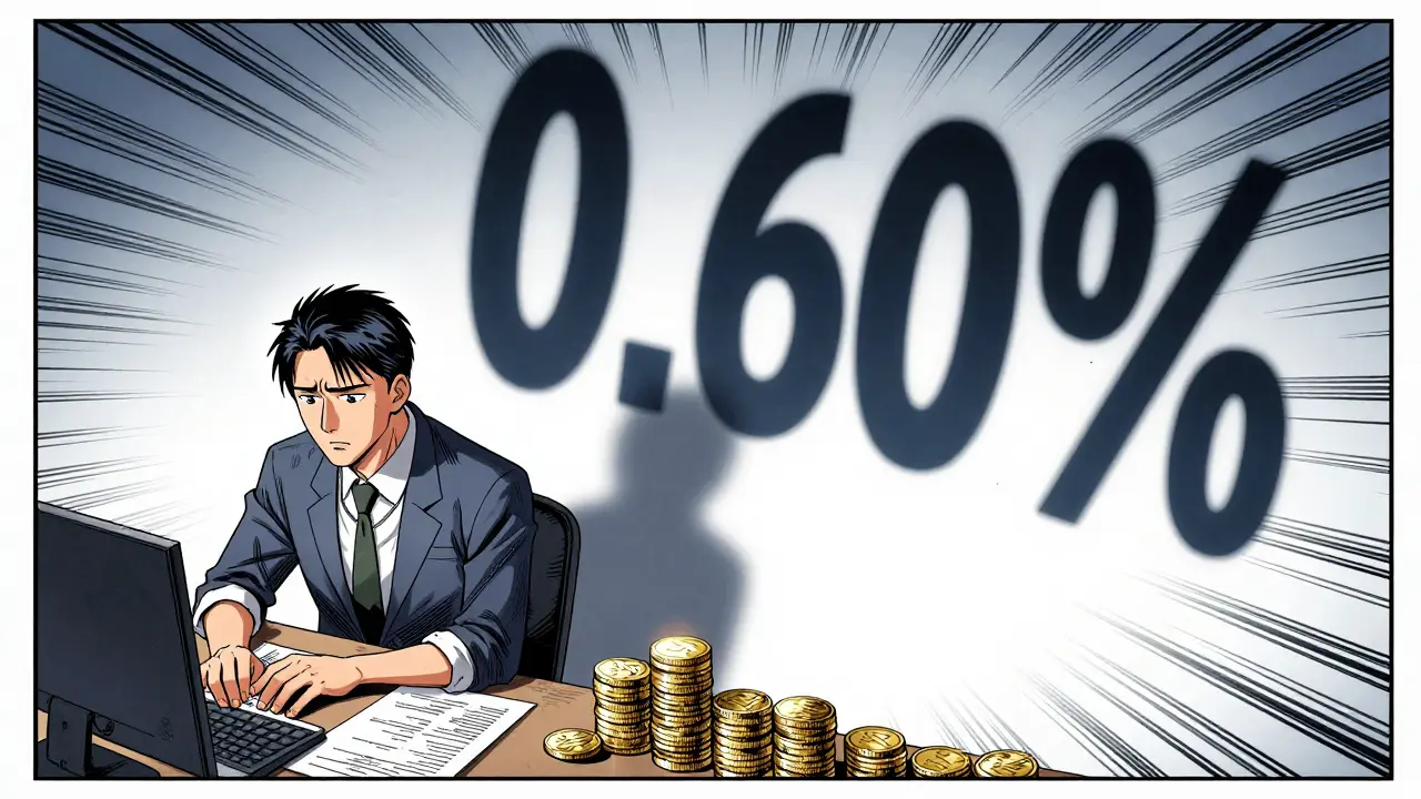 Trader stressed by large shadow of high fees eating into profits