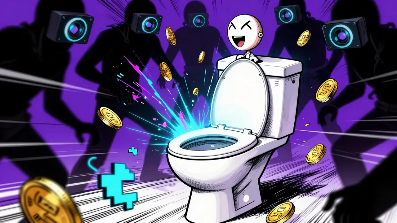 What Is Skibidi Toilet (SKIBIDI) Crypto Coin? Solana Memecoin Guide