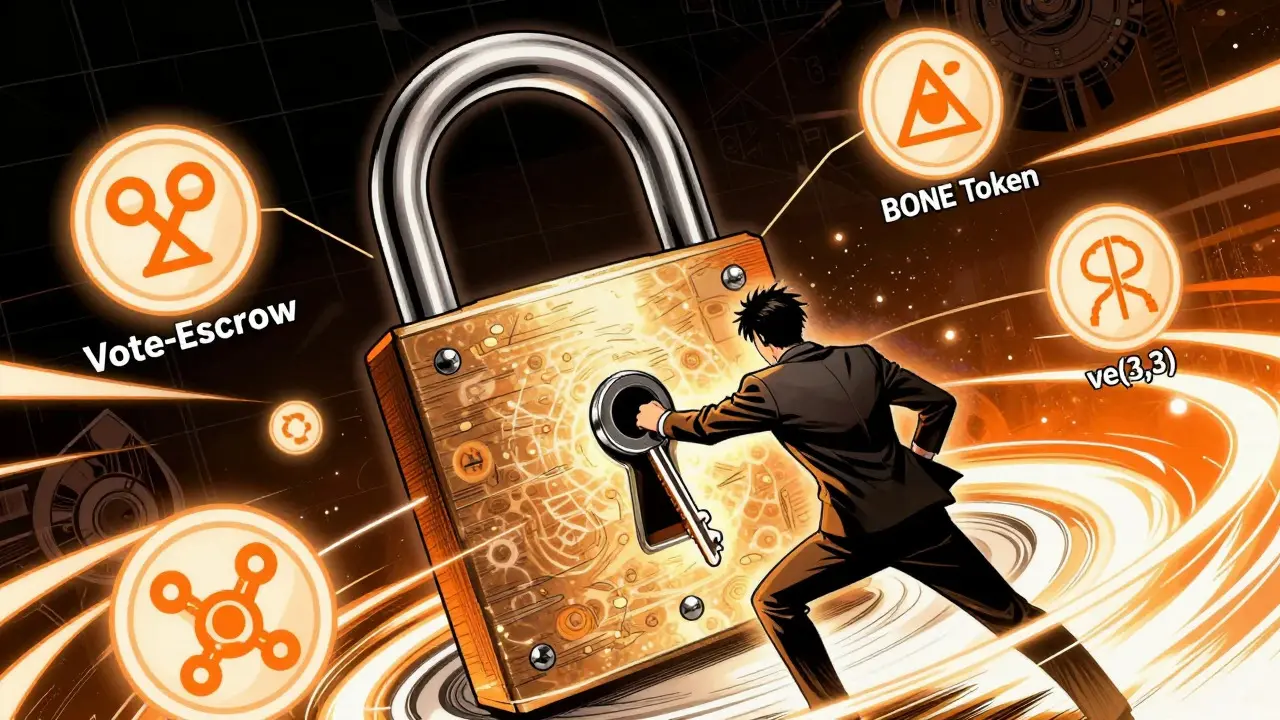 Manga artist locks token for governance