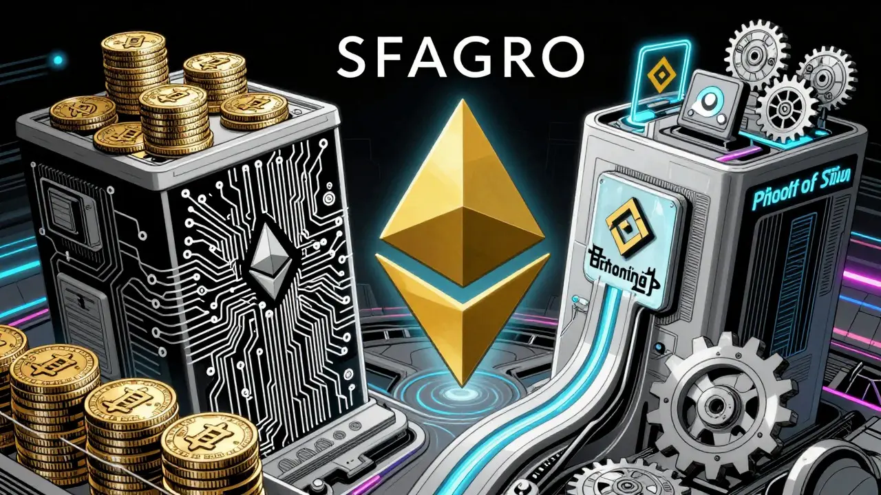SFAGRO token bridging Ethereum and BSC blockchains, manga